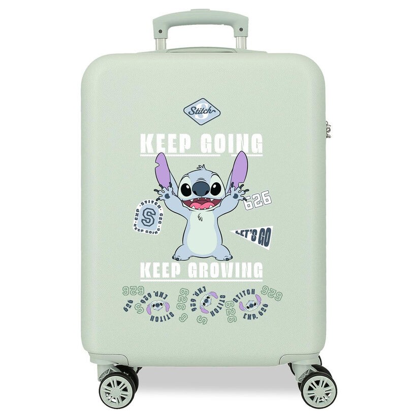 Maleta trolley ABS Keep Going Stitch Disney 55cm