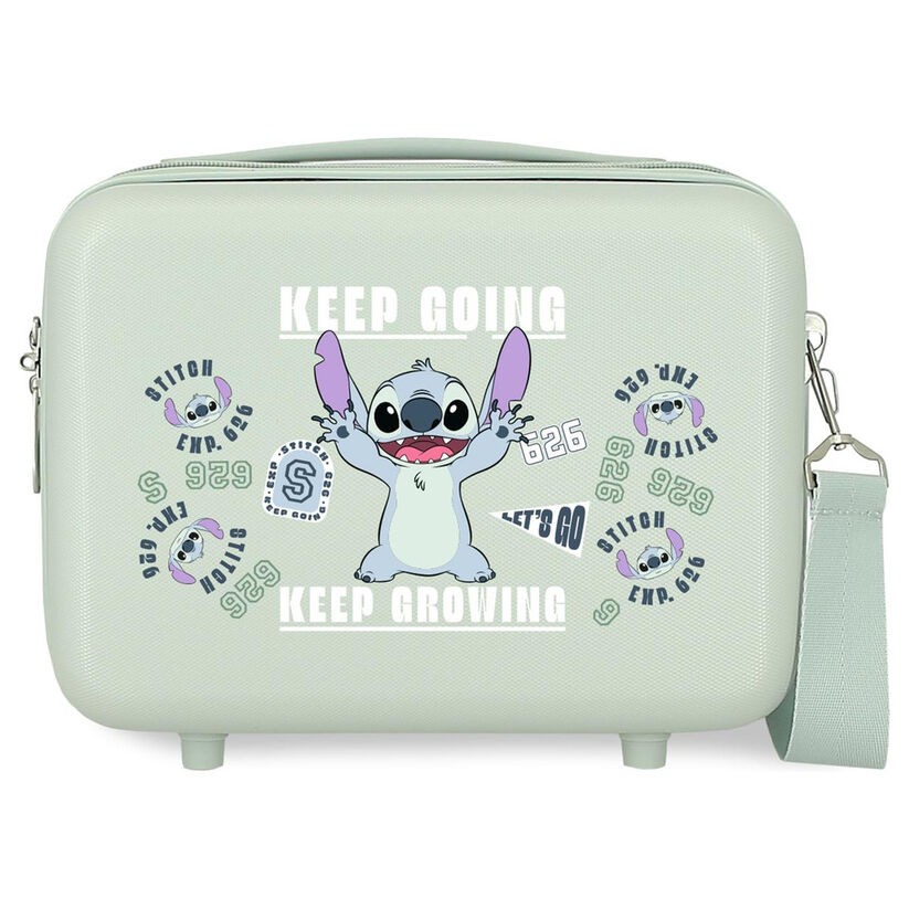 Neceser adaptable ABS Keep Going Stitch Disney 29cm
