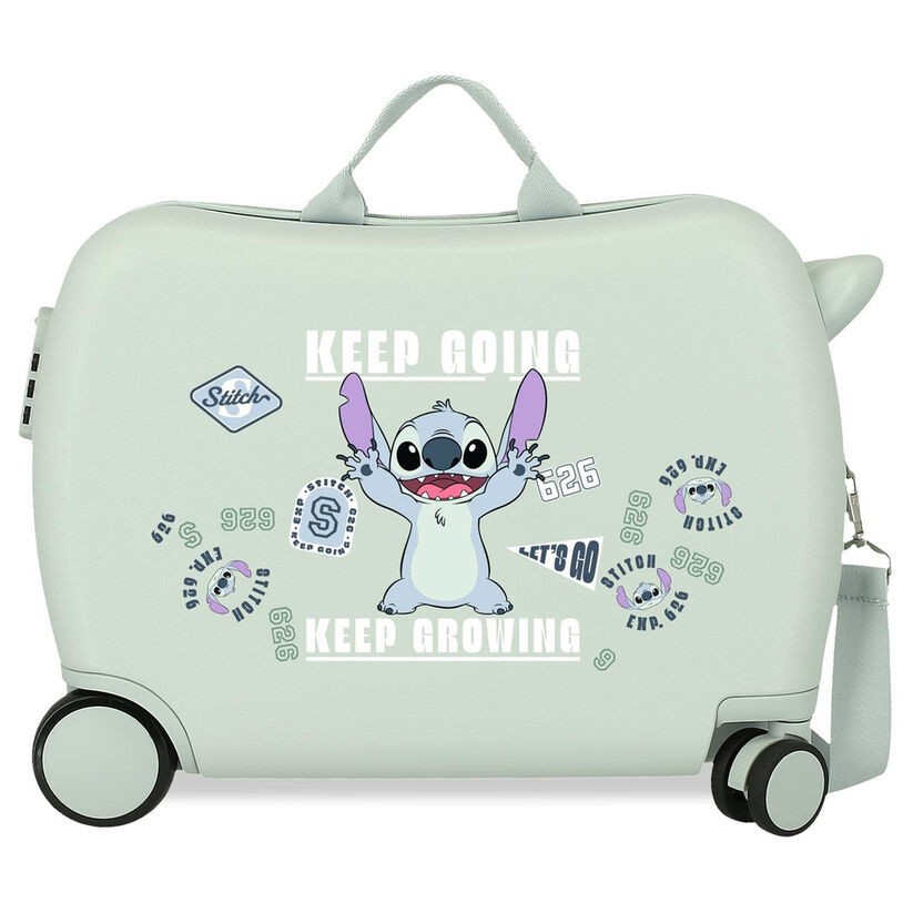 Maleta trolley ABS Keep Going Stitch Disney 50cm