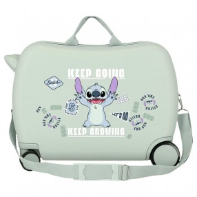 Maleta trolley ABS Keep Going Stitch Disney 50cm