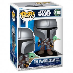 Figura POP Star Wars Mandalorian & Grogu - The Mandalorian with Grogu