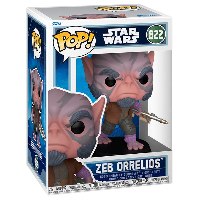 Figura POP Star Wars Mandalorian & Grogu Zeb Orrelios