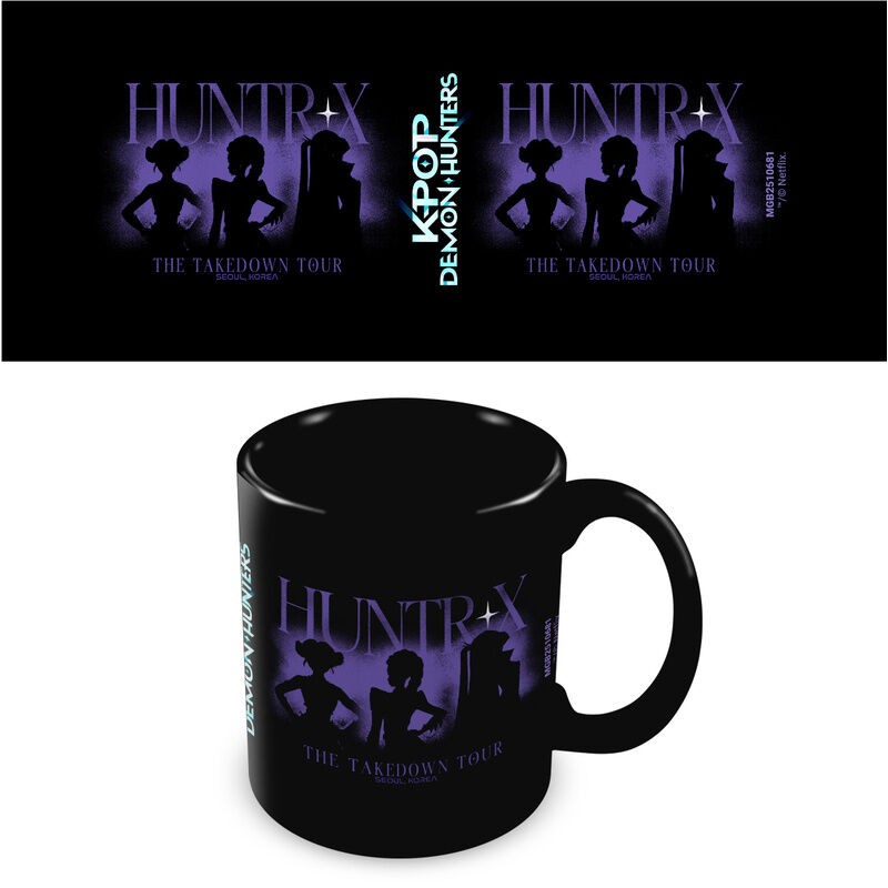 Taza Huntrix Tour KPop Demon Hunters 325ml