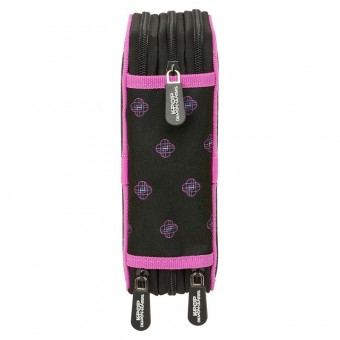 Plumier Negra Kpop Demon Hunters triple 37 pzs