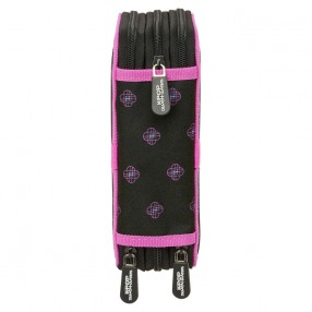 Plumier Negra Kpop Demon Hunters triple 37 pzs