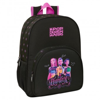 Mochila Negra Kpop Demon Hunters