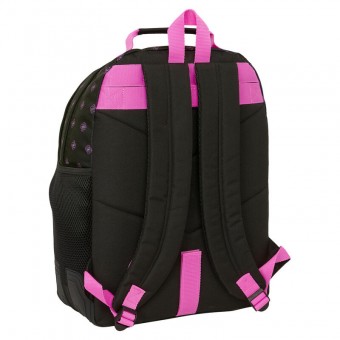 Mochila Negra Kpop Demon Hunters doble