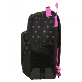 Mochila Negra Kpop Demon Hunters doble