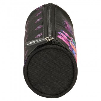 Portatodo redondo Negra Kpop Demon Hunters