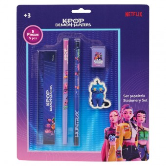 Set escritura Stationery Kpop Demon Hunters