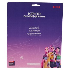 Set escritura Stationery Kpop Demon Hunters