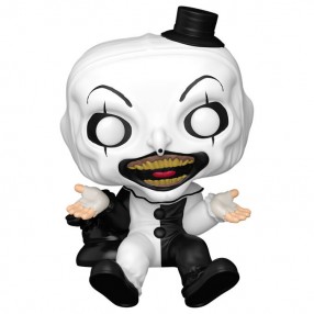 Figura POP Terrifier Art the Clown Shelf Sitter