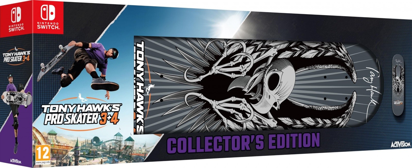 Tony Hawk's Pro Skater 3 + 4 Collectors Edition Juego Fisico para Consola Nintendo Switch