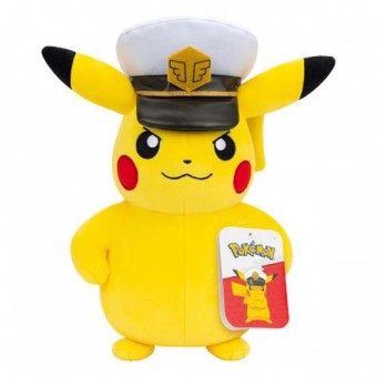 Pokemon Peluche Capitan Pikachu 20cm