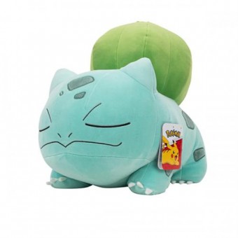 Pokemon Peluche Sleeping Bulbasaur 45cm