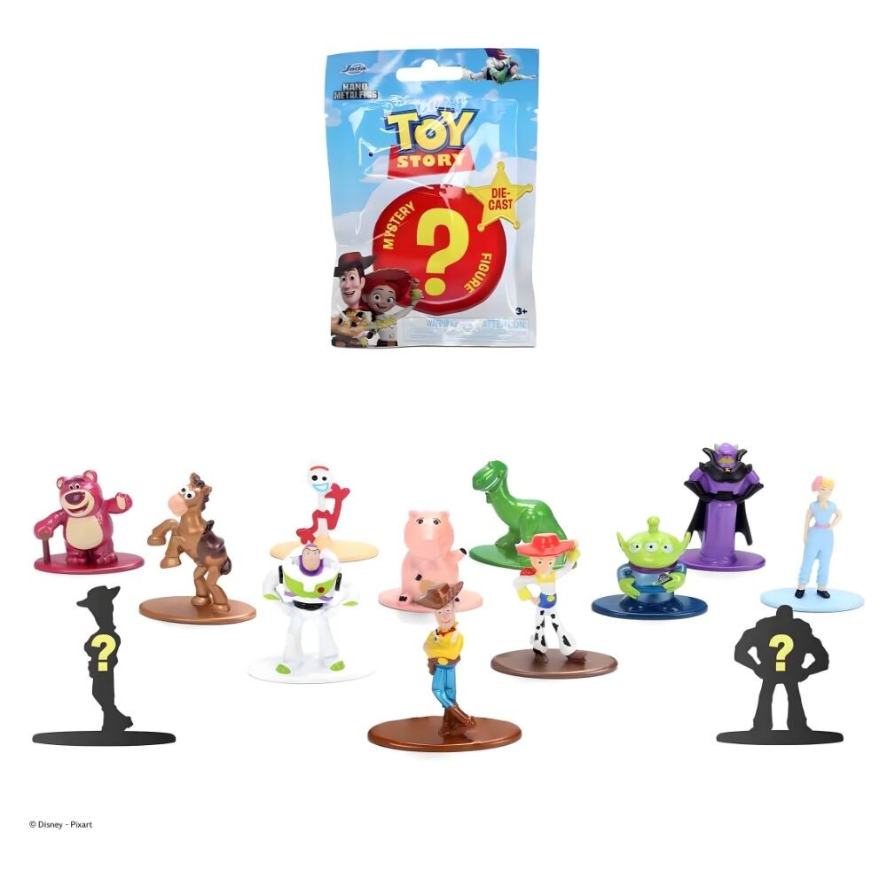Figura sobre sorpresa metalfigs Toy Story Disney Pixar 4cm surtido
