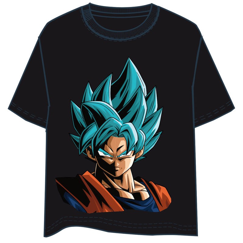 Camiseta Son Goku Super Saiyan Blue Dragon Ball adulto