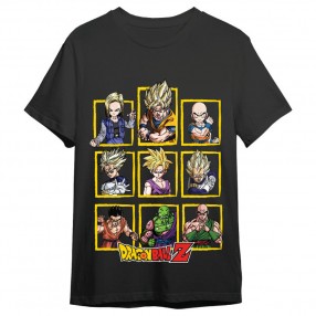 Camiseta Personajes Dragon Ball Z adulto