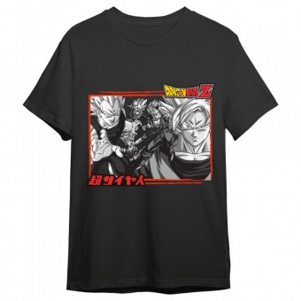 Camiseta Saiyans Dragon Ball Z adulto