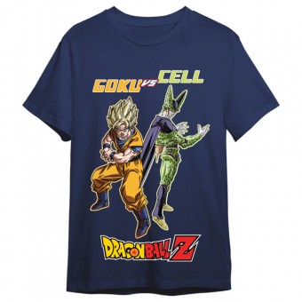Camiseta Goku vs Cell Dragon Ball Z adulto
