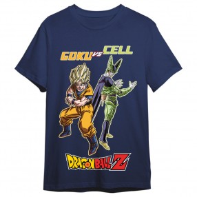 Camiseta Goku vs Cell Dragon Ball Z adulto