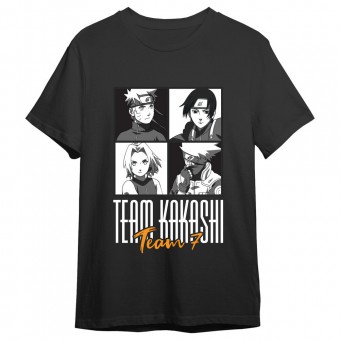 Camiseta Team Kakashi Naruto Shippuden adulto