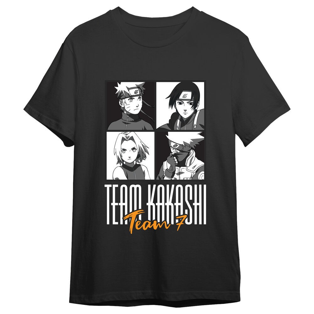 Camiseta Team Kakashi Naruto Shippuden adulto