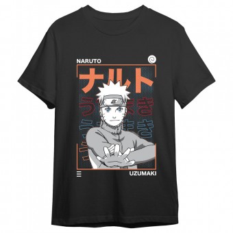 Camiseta Naruto Shippuden adulto
