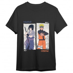 Camiseta Naruto vs Sasuke Naruto Shippuden adulto