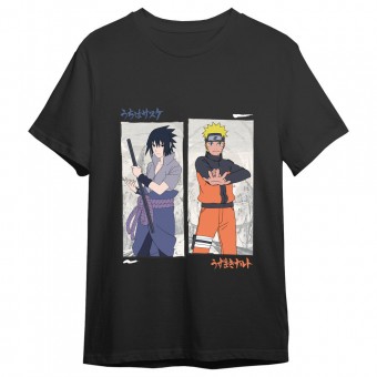 Camiseta Naruto vs Sasuke Naruto Shippuden adulto