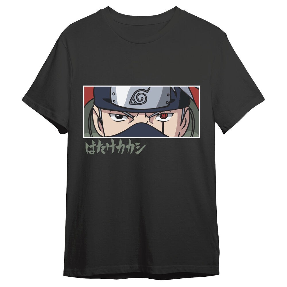 Camiseta Kakashi Eyes Naruto Shippuden adulto
