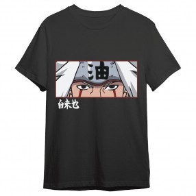 Camiseta Jiraiya Eyes Naruto Shippuden adulto