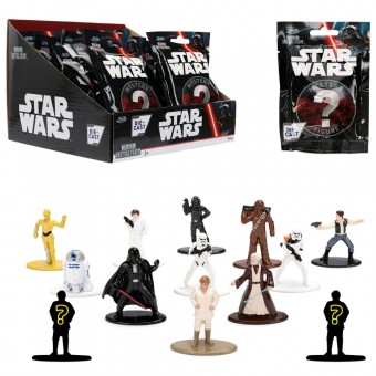 Figura sobre sorpresa metalfigs Star Wars 4cm surtido