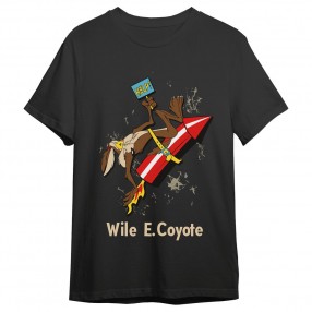 Camiseta Coyote Cohete Looney Tunes adulto