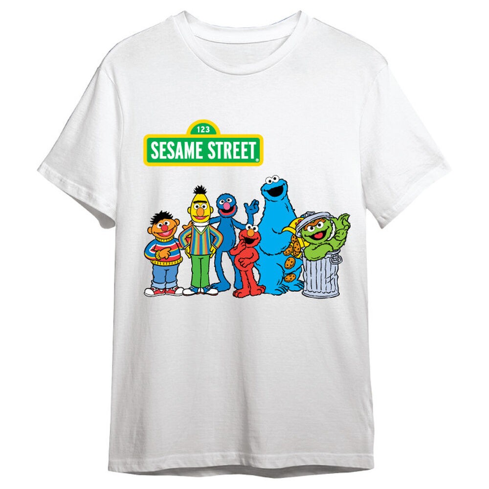 Camiseta Barrio Sesamo adulto