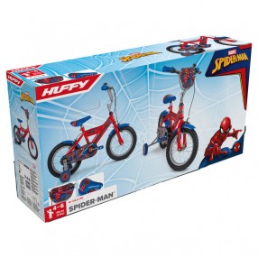 Bicicleta Huffy Spiderman Marvel 14 pulgadas