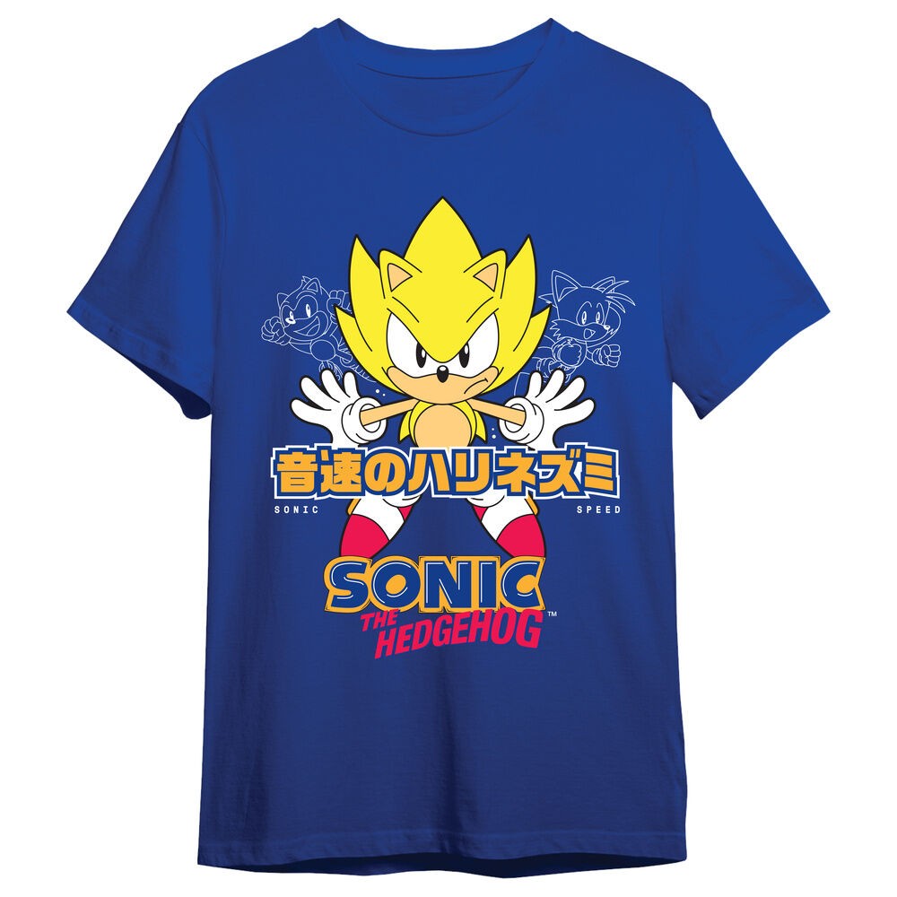Camiseta Sonic the Hedgehog adulto