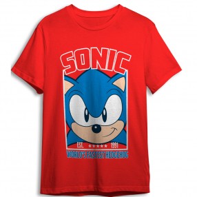 Camiseta Fastest Sonic the Hedgehog adulto