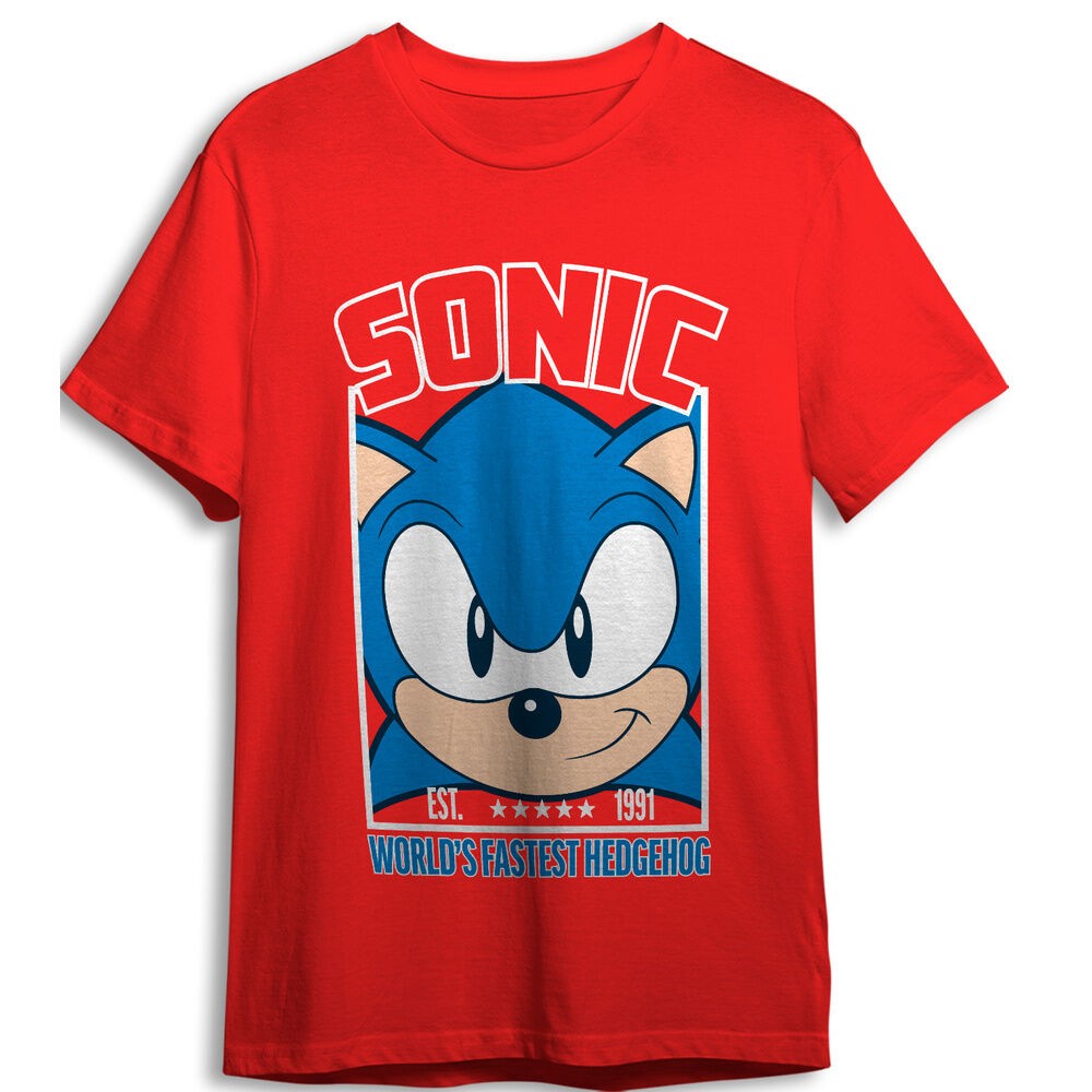 Camiseta Fastest Sonic the Hedgehog adulto