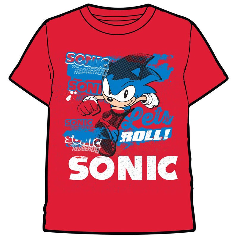 Camiseta Sonic The Hedgehog adulto