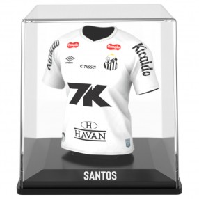 Figura Mini Camiseta Neymar Santos