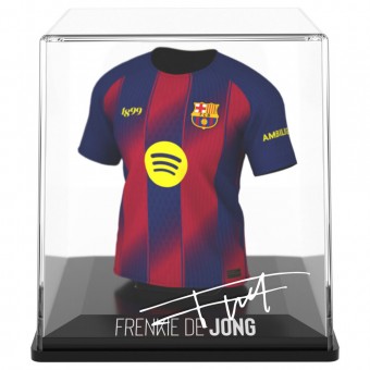 Figura Mini Camiseta Frenkie de Jong FC Barcelona