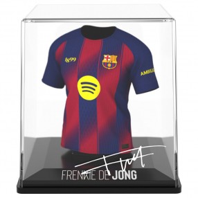 Figura Mini Camiseta Frenkie de Jong FC Barcelona
