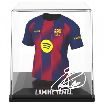 Figura Mini Camiseta Lamine Yamal FC Barcelona