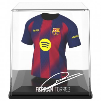 Figura Mini Camiseta Ferrán Torres  FC Barcelona