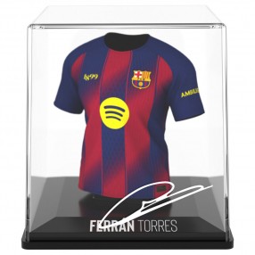 Figura Mini Camiseta Ferrán Torres  FC Barcelona