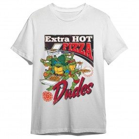 Camiseta Extra Pizza Tortugas Ninja adulto