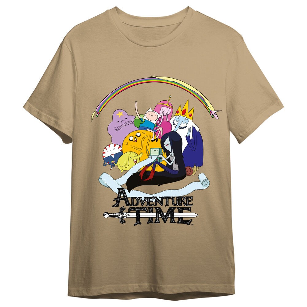 Camiseta Personajes Hora de Aventuras adulto
