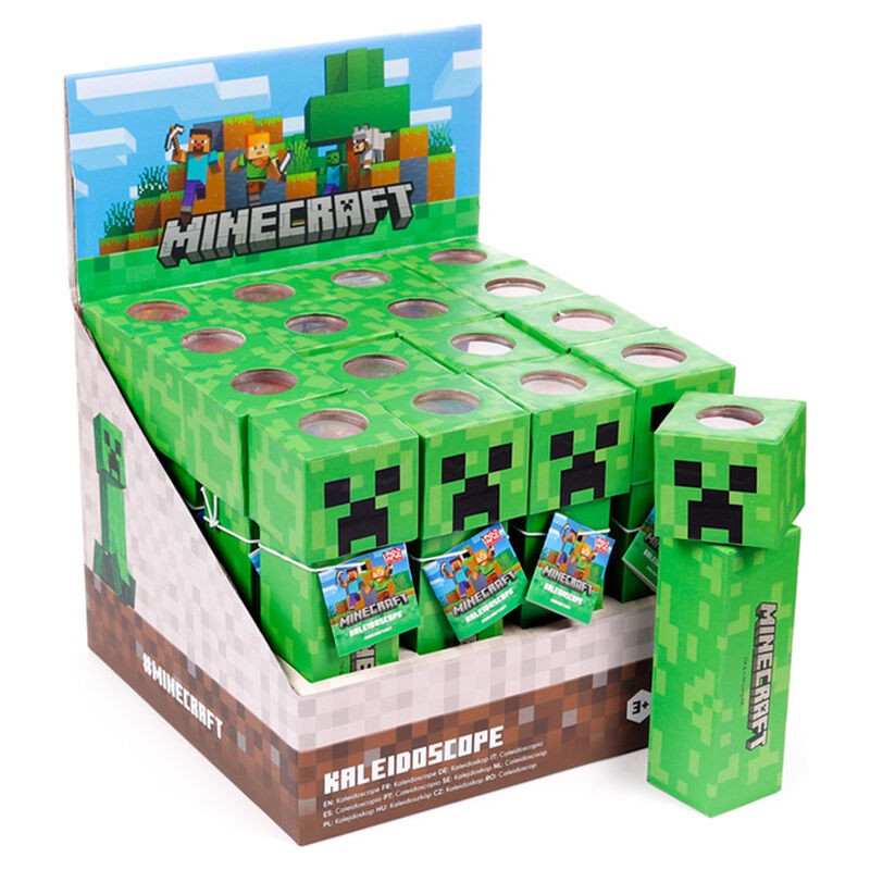 Caleidoscopio Creeper Minecraft