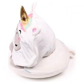 Almohada viaje capucha Astra El Unicornio Hoodeazzz